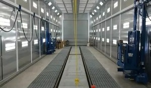 Cabine de peinture industrielle robuste pour la fabrication à grande échelle et les processus de peinture industrielle, disponible au prix d'usine - Product Image 2