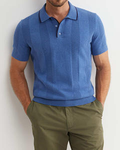 100% algodón de manga corta de gran tamaño para Polo, ropa informal con bordado personalizado e impresión digital, patrón sólido - Product Image 5