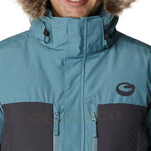 High Street Style Chaqueta Parkas para hombre Poliéster de invierno Hecho con cuello con capucha y patrón de letras Venta en línea al mejor precio - Product Image 5