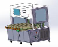 Máquina clasificadora y probadora automática de 7 canales para baterías de polímero de iones de litio en formato pouch.
