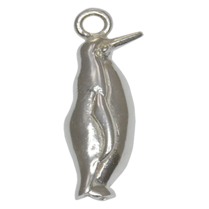 925 argent pingouin breloque en argent Sterling breloques pour Bracelets colliers en gros fournitures en argent Sterling - Product Image 1