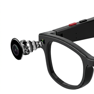 Gafas Inteligentes AIMB con Cámara 1080P, Traducción IA en Tiempo Real, Reproductor de Música, Llamadas Telefónicas, Control por Aplicación, Control Táctil, Resistentes al Agua IP67 - Product Image 4