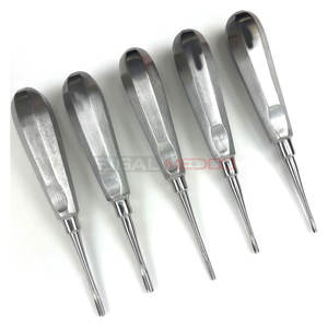 5 pièces ensemble d'extraction d'ascenseurs de luxation dentaire ascenseur de racine périotome mue apicale ostéotome implant oral Instruments médicaux - Product Image 3