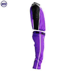 2025 Sports Wear New Design High Quality Breathable Polyester <b>Baseball</b> Uniform <b>Sets</b> Plus Size for Unisex Adults Anti-UV Quick - Product Image 5