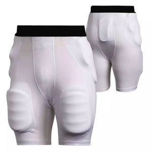 Youth Football Girdle with <b>Knee</b> <b>Pads</b> Custom logo Compression Football Girdle Pants Printed American Football Pants - Product Image 1