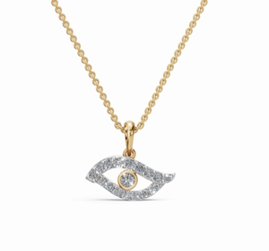 Colgante de Oro con Diamantes de 0.320 Quilates, Oro Amarillo, Rosa o Blanco de 9k, 14k, 18k, Joyería Fina de Lujo, Auténtico, Regalo, Collar, Amuleto - Product Image 1