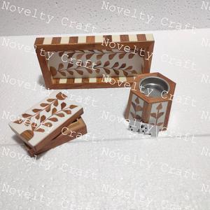 ที่ใส่ธูปบาคูร์ไม้อีพอกซีไม้แปลกใหม่ - Product Image 2