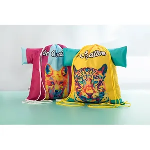CreaDraw T RPET Borse Sportive Promozionali Sostenibili con Coulisse per Merchandising - Product Image 3