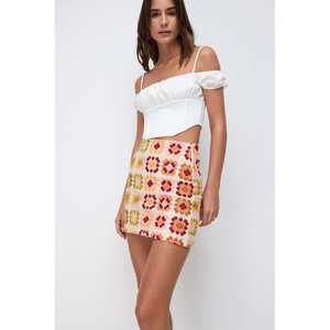 กระโปรงมิดิพลีทสไตล์ลำลอง ผ้าฝ้าย 100% เนื้อนุ่ม - Product Image 3