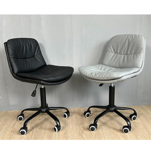 Modern Ergonomic Swivel Office <b>Chair</b> with Simili Leather Seat <b>Pad</b> - Product Image 5