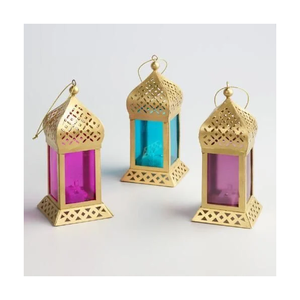 Linterna de Metal pulido de nuevo diseño para decoración del hogar y el jardín, linterna de Metal hecha a mano para bodas y temporadas festivas - Product Image 3