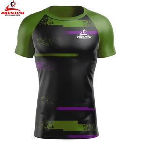Men <b>Compression</b> Fitness Training <b>Shirt</b> Tight Sports Gym Bodybuilding Short Sleeve T-<b>Shirt</b> <b>Black</b> Running Tight Gym <b>Shirt</b> - Product Image 5