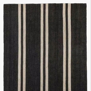 Alfombras de tejido plano de algodón a rayas de nuevo diseño para uso en interiores y exteriores, alfombras y juegos económicos con gran valor - Product Image 1