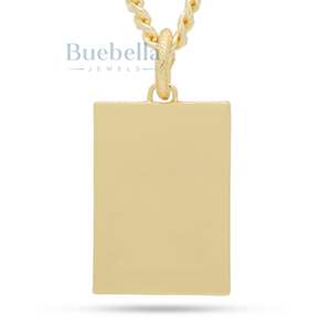 Sterling <b>Silver</b> Charm Pendant <b>Necklace</b> Iced Out Bling <b>Men</b> Hip Hop Jewelry Moissanite Miami Cuban Chain Trendy - Product Image 2