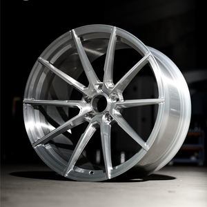 Jantes forgées monobloc 21-23 pouces 5x130 polies sur mesure pour <span class=keywords><strong>Porsche</strong></span> Taycan Panamera, voitures de sport électriques et hybrides de luxe - Product Image 1