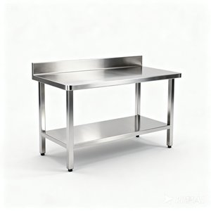 Restoran otel mutfak için çeşitli boyutlarda özelleştirilmiş paslanmaz çelik Worktable mutfak masa envanter - Product Image 3
