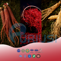 Complément Herbal pour Reconstituer le Qi et le Sang avec Ginseng, Atractylodes Macrocephala, Poria Cocos, Capsules de Ginseng Américain