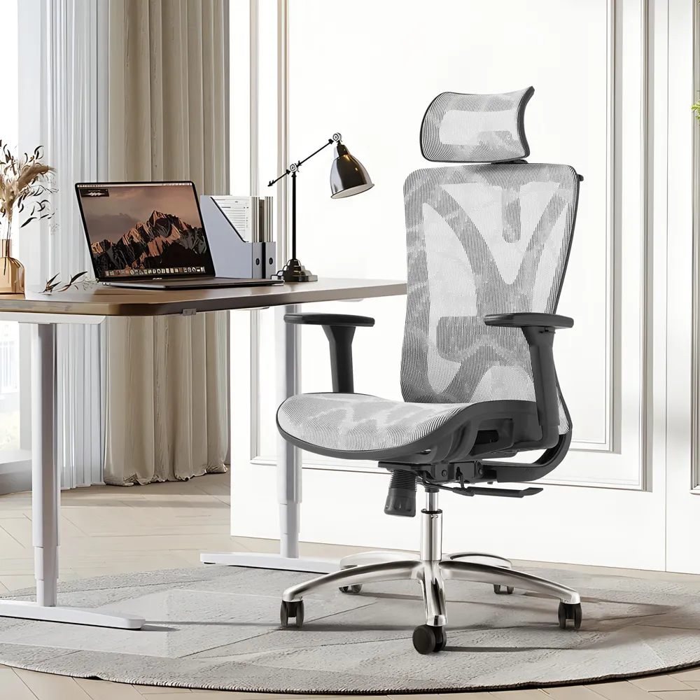 Cina all'ingrosso mobili da ufficio sedia ergonomica da ufficio full mesh sedia per CEO boss sedia con sedile scorrevole