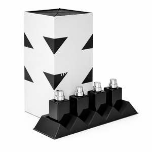 Boîte à parfum personnalisée de luxe, tube en papier, lamination mate pour cadeau, logo personnalisé, vente en gros - Product Image 3