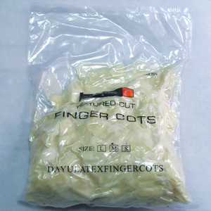 Wegwerp Gesneden <span class=keywords><strong>Type</strong></span> Vingerbedje Transparante Matte Incisie Vingerbedekking Dunne Latex Antislip Vingerbedjes Voor Cleanroom - Product Image 5