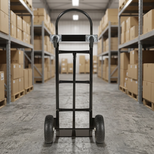 Carretillas Industriales Inteligentes de Cuatro Ruedas con Estructura de Acero, Ruedas de PU de Alta Resistencia, Mango Ergonómico, OEM para Transporte en Almacenes - Product Image 3
