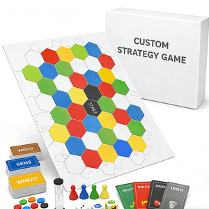 One-stop Service OEM Board Game Customization with Game Cards Rigid <b>Box</b> Packaging Manufacturer Party Table Game for Adults - Product Image 5