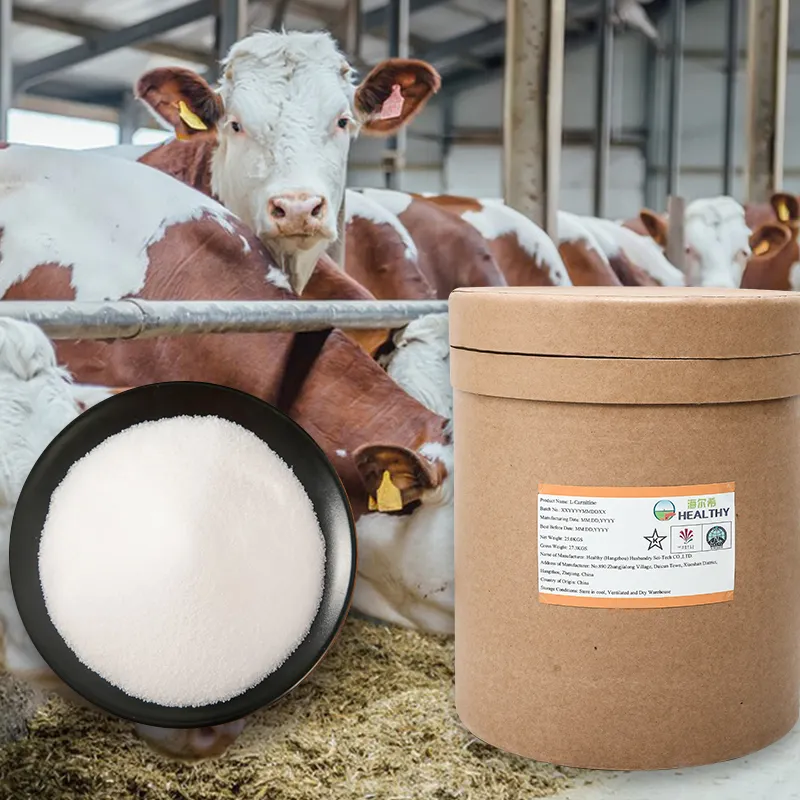 Nutrition Supplement Livestock Cow Growth Promoter 50% 98% L-Carninine Weight Gain Nutritional Feed Grade Additive