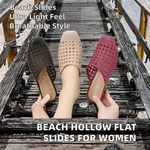 Sandales compensées imprimées à nœud pour femme, tendance été, pour la plage et l'extérieur, à talons hauts, antidérapantes, rehaussantes - Product Image 2