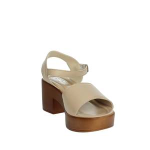 Cinzia <b>Soft</b> Women's Heeled Sandal Beige IAF203185 Platform Style - Product Image 4