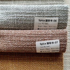 Hot Sell Woven Yarn Dyed Breathable Linen <strong>Sofa</strong> <strong>Fabric</strong> with Polyester Blend for Home Textile Furniture Bedding - Product Image 4