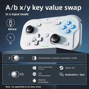 T50 Wireless Bluetooth Pocket <b>Controller</b> for NS Mobile Tablet Retractable Joystick Vibration Motor Mini Gaming Gamepad Gifts - Product Image 5