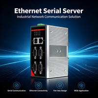 Gateway Modbus RTU a TCP, Montaje en Riel DIN, Convertidor RS232/485 a Ethernet, Industrial, para Fábricas Inteligentes y Sistemas SCADA