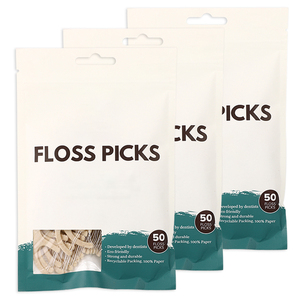 ไหมขัดฟันจากถ่านไม้ไผ่ ผลิตในจีน ทำจากแป้งข้าวโพด/แป้งสาลี หรือ ฟาง ย่อยสลายได้ เป็นมิตรกับสิ่งแวดล้อม - Product Image 3