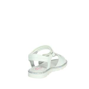 Sandalias Planas Blancas para Niñas Balducci Sport, Talla 31, con Diseño de Corazón con Pedrería - Product Image 3