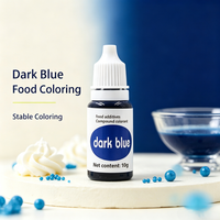 Colorant alimentaire liquide de qualité alimentaire 10g, haute saturation, colorant comestible idéal pour les cupcakes, les macarons, la fabrication de bonbons et la création d'art culinaire
