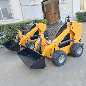 Mới CE EPA động cơ diesel skidsteer bánh xe nhỏ bánh xích <span class=keywords><strong>loader</strong></span> Trái Đất di chuyển máy móc Mini Skid chỉ đạo Bộ nạp - Product Image 4