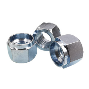 Écrou spécial auto-serrant à tête hexagonale conique, personnalisé, couleur noire, 3 mm - Product Image 5