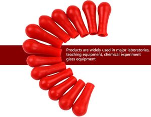 Tutup karet Dropper tutup bohlam isap karet untuk berbagai Dropper tabung uji pipette dan tetes cairan - Product Image 2