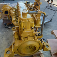 Motor Diésel CAT 3406 Usado en Buen Estado para Excavadora, Piezas de Maquinaria