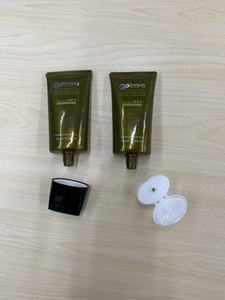 Juego <span class=keywords><strong>de</strong></span> Tubos para el Cuidado del Cabello <span class=keywords><strong>de</strong></span> 100 ml, Color Verde Oliva, con Tapa Abatible y Rosca, Personalizado, OEM, ODM - Product Image 4