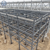 Entrepôt préfabriqué en structure métallique certifié CE / Atelier en structure métallique légère / Bâtiment industriel en structure métallique