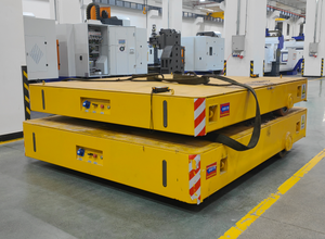 Прямая поставка с завода, 30 тонн, электрическая катушечная тележка, транспортный автомобиль с дистанционным управлением - Product Image 5