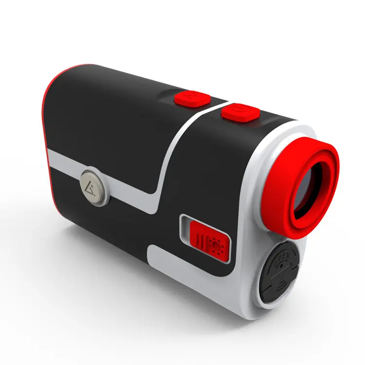 Лазерный дальномер с красным индикатором