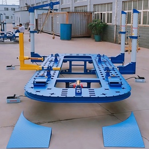 Enderezador de Chasis Automotriz Profesional y Duradero de 10 Toneladas, Equipo de Reparación de Carrocería <span class=keywords><strong>para</strong></span> <span class=keywords><strong>Taller</strong></span> Mecánico - Product Image 1
