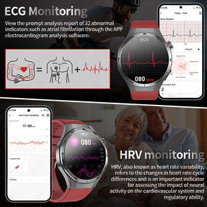 Nuevo Reloj Inteligente ET456 2025 con ECG, Llamada SOS, Acceso NFC, Resistencia al Agua IP68, Pantalla AMOLED y Funciones de Salud - Product Image 4