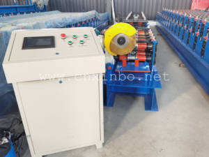 Offre Spéciale tuyau de descente de pluie tuyau de gouttière profil en acier faisant la <span class=keywords><strong>machine</strong></span> rouleau de gouttière sans couture formant la <span class=keywords><strong>machine</strong></span> à vendre - Product Image 3