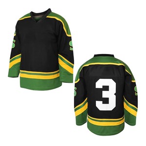 Fabrieksgroothandel op maat gemaakte geborduurde logo applicatie ijshockeytrui 100% polyester digitaal bedrukt team club hockey - Product Image 4