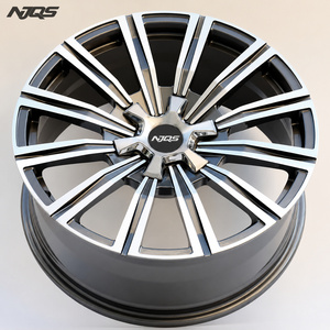 Jantes en alliage d'aluminium forgées NJQS 5x150 6x139.7 personnalisées pour voitures particulières et camions tout-terrain, compatibles Lexus 570, 18, 19, 20, 21, 22 pouces, 5x112 - Product Image 6