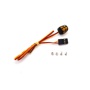 Rc đa chức năng nhấp nháy xoay Led thanh ánh sáng đáng báo động đèn cho 1/14 Tamiya máy kéo cảnh sát 1/10 bánh xích xe tải RC Phụ tùng xe hơi - Product Image 4