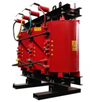 Transformateur de distribution de puissance triphasé à bobinage en cuivre, encapsulé dans de la résine, type sec, 30kVA-3150kVA 6kV-35kV
